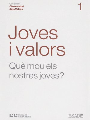 cover image of Joves i valors